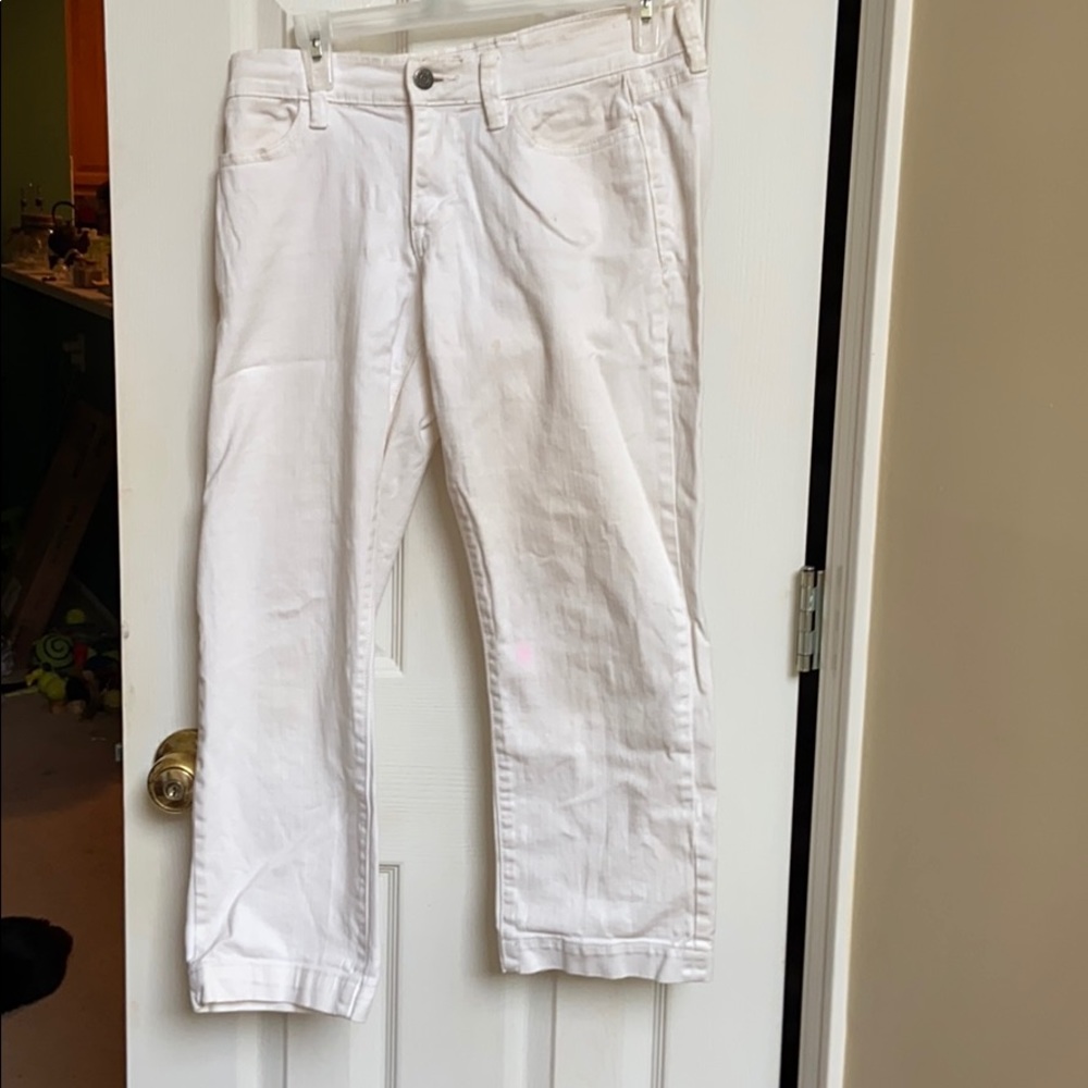 White jeans